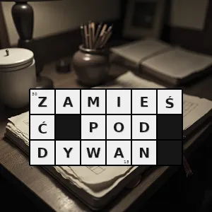 Hasło krzyżówkowe świadomie ukryć coś nie mówić o czymś przemilczać coś nie myśleć o czymś - zamieść pod dywan – rozwiązanie, synonimy, podpowiedzi i definicje krzyżówkowe